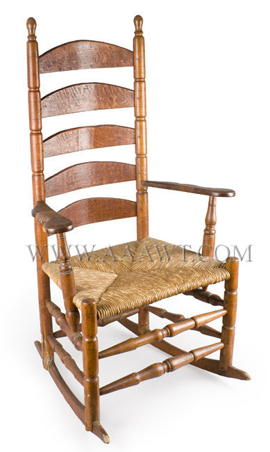 Early New England Rocking Chair, Always a Rocker
New England
Circa 1790, entire view